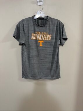 Boy's Russell Athletic Gray University of Tennessee Volunteers Tee. Size L 10-12